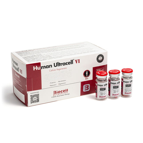 Human Ultracell VI Cellular Renovation Therapy for Men
